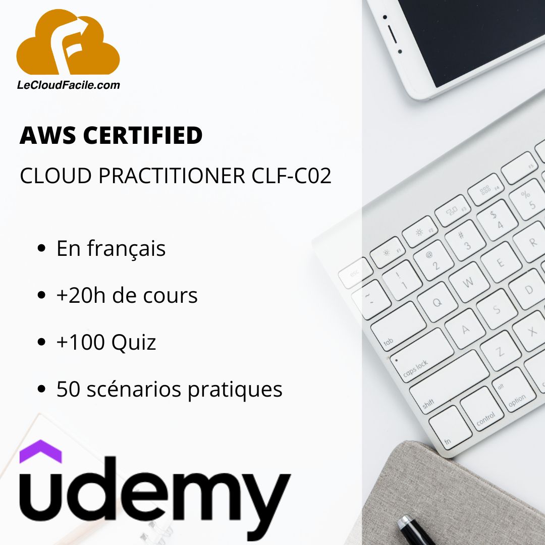 Promo sur le cours AWS Cloud Practitioner